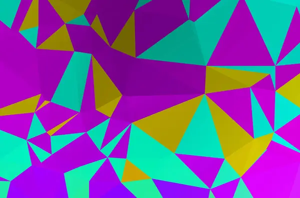 Polygonal Design Your Web Site Multicolor Rainbow Vector Abstract Mosaic — стоковый вектор