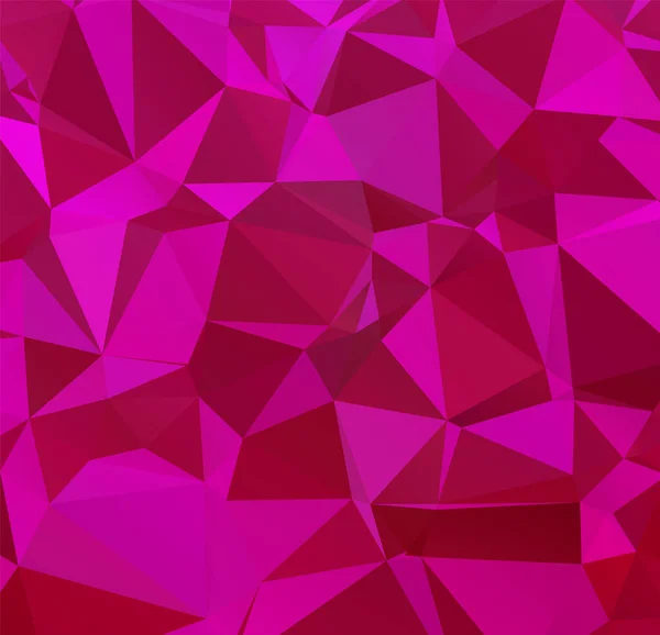 Fond Mosaïque Multicolore Abstrait Fond Polygonal Bas Géométrique Élément Conception — Image vectorielle