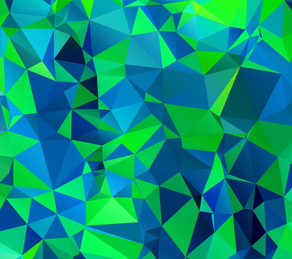 Cenário Mosaico Multicolorido Abstrato Fundo Poligonal Baixo Geométrico Elemento Design — Vetor de Stock