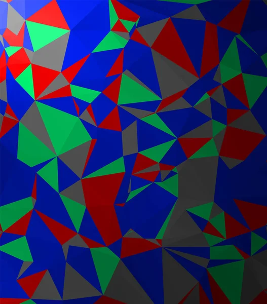 アブストラクトカラーポリゴン背景デザイン グラデーションで幾何学的折り紙スタイルを抽象化 Vecto — ストックベクタ