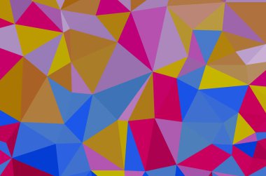 Light Multicolor, Rainbow vector abstract polygonal texture. Colorful illustration in abstract style with gradient. Brand new style for your business design