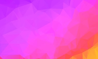 Renkli geometrik buruşuk üçgen düşük poli stili grafiksel arkaplan