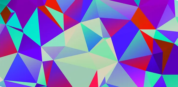 Fond Polygonal Fond Abstrait Des Triangles Illustration — Image vectorielle