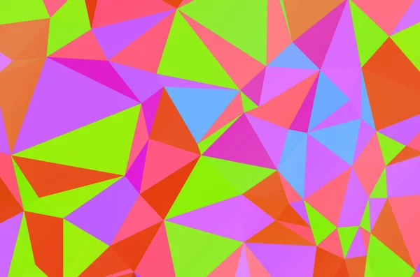 Light Multicolor Rainbow Vector Abstract Polygonal Texture Colorful Illustration Abstract — Vector de stock