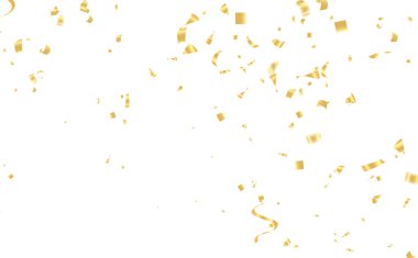 Doğum günü ve kutlama afişi illüstrasyon arka planı Renkli uçan kurdele ve flamalar