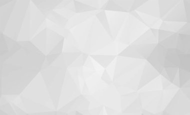 Beyaz Çokgen Mozaik Arkaplan, Düşük Çoklu Stil, Vektör Çizimi, İş Tasarım Şablonları