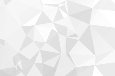 Gri Beyaz Çokgen Arkaplan, Yaratıcı Tasarım Şablonları