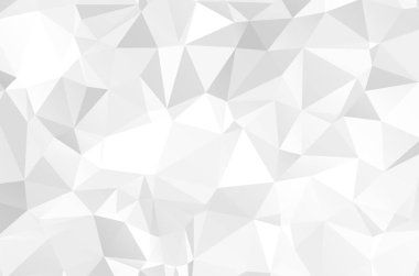 Gri Beyaz Çokgen Arkaplan, Yaratıcı Tasarım Şablonları