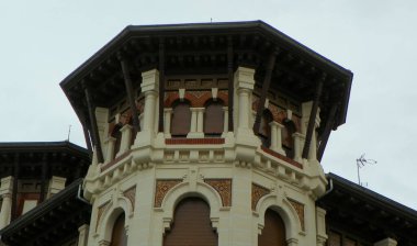 Spain, Pamplona, 17 Av. Roncesvalles, attic floor of an old house