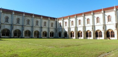 Portugal, Lisbon, Navy Museum (Museu de Marinha), the courtyard of the museum