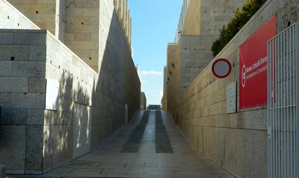 Portugal Lisbon Praca Imperio Belem Cultural Center Center Modern Architecture — Stockfoto