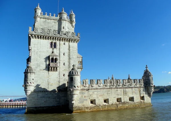 Portugal Lisboa Praca Imperio Belém Torre Belém — Fotografia de Stock