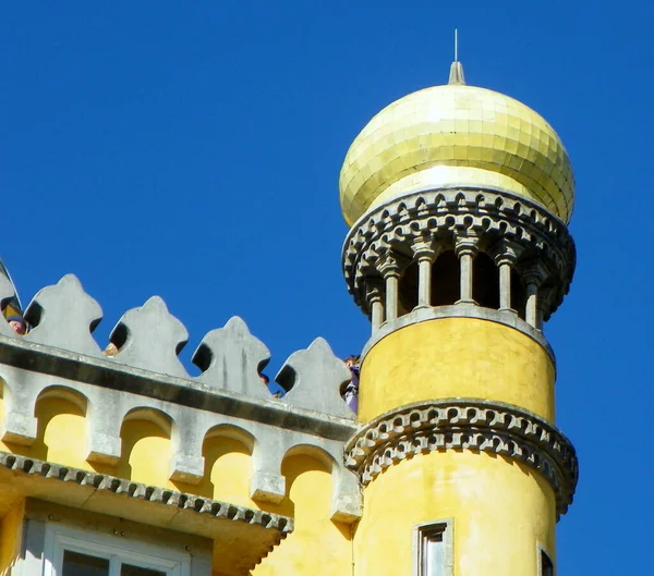 Portogallo Sintra Palazzo Pena Piccola Torre Del Palazzo — Foto Stock