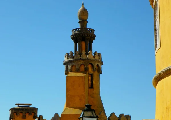 Portugal Sintra Pena Palace Tour Palais Avec Minaret — Photo
