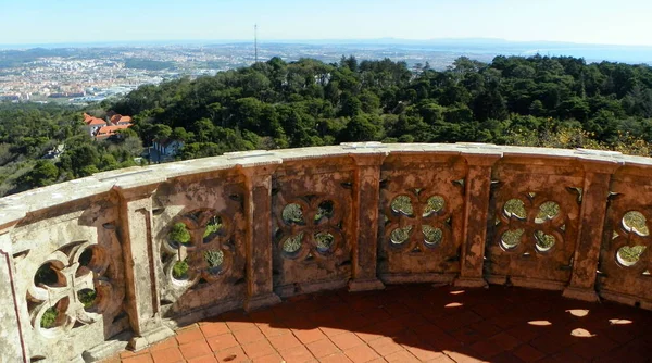 ポルトガル シントラ ペナ宮殿 シントラの景色 — ストック写真