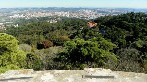 Portugal Sintra Pena Palace View Park Sintra — стокове фото