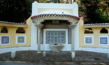 Portekiz, Sintra, R. Barbosa du Bocage, Mata Alva Çeşmesi (Fonte da Mata Alva)