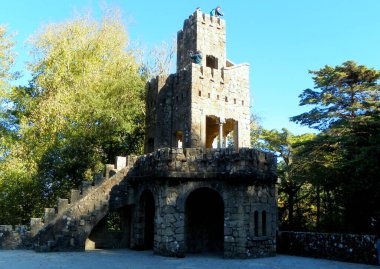 Portekiz, Sintra, Quinta da Regaleira, Ziggurat Kulesi (Torre Zigurate)