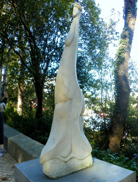 Portugal Sintra Volta Duche Street Installation Sculpture — Stock Photo, Image