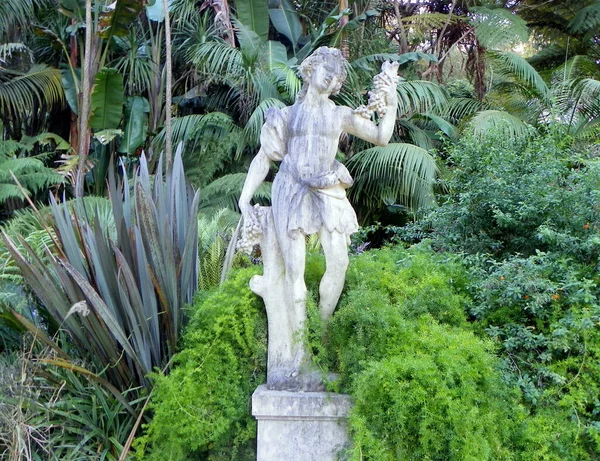 Portugal Sintra Quinta Regaleira Statue Bacchus Dionysus — Stock Photo, Image