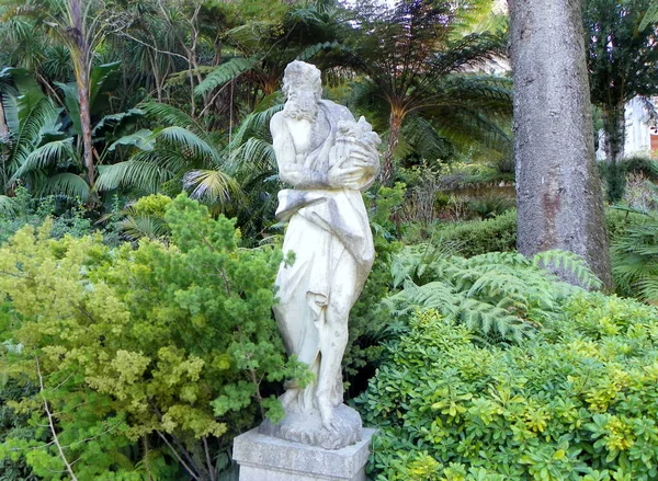 Portugal Sintra Quinta Regaleira Statue Vulcan Hephaestus — Stock Photo, Image