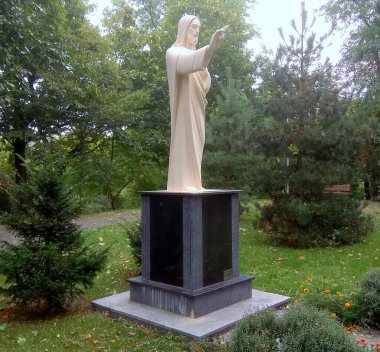 Ukrayna, Lviv, Yüksek Şato, İsa 'nın heykeli