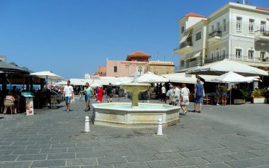 Yunanistan, Girit, Hanya, PI. El. Venizelou, Venedik Çeşmesi