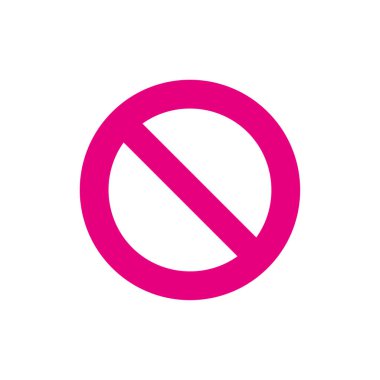 Park levhası yok. Sembol yasağı girişi. İmza yasak. Vektör çizimi. Hisse senedi. 10 saniye..