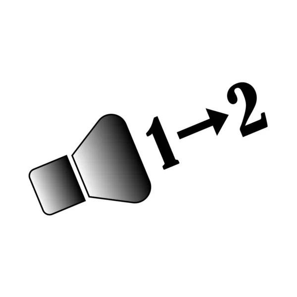 Κουμπί Βέλος Ηχείου Τηλεφωνικό Σήμα Σύμβολο Κλήσης Εικονογράφηση Διανύσματος Εικόνα — Διανυσματικό Αρχείο