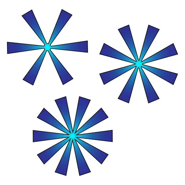 Kruhy Velké Paprsky Světlém Pozadí Kulatý Tvar Leták Doodle Vektorová — Stockový vektor