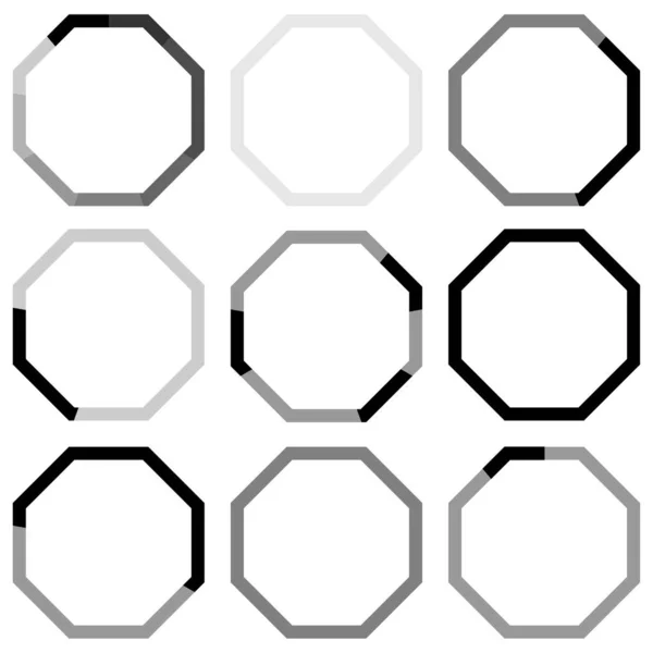 Hexagones Pour Conception Marketing Hexagones Abstraits Pour Conception Web Illustration — Image vectorielle