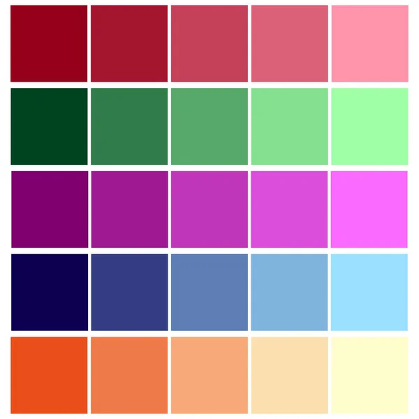 Renk Paleti Her Amaç Için Harika Bir Tasarım Gökkuşağı Arka — Stok Vektör