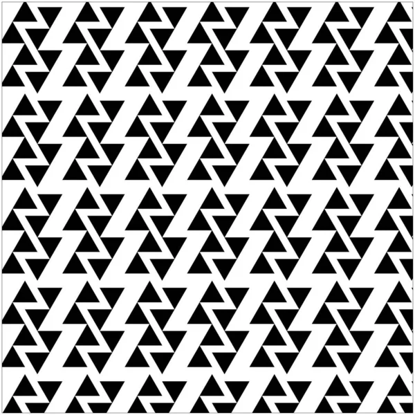 Μαύρο Τρίγωνο Μοτίβο Τριγωνική Τέχνη Λεκές Από Πινέλο Εικονογράφηση Διανύσματος — Διανυσματικό Αρχείο