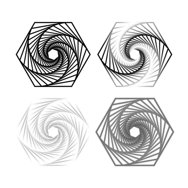 Volumetrisches Netz Geometrische Textur Vektorillustration Aktienbild Eps — Stockvektor