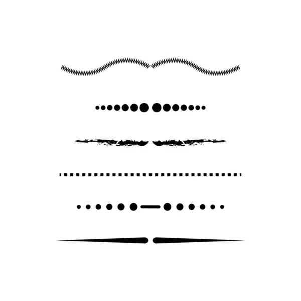 点の線が違う 手描きの背景 ベクトルイラスト ストック画像 Eps — ストックベクタ