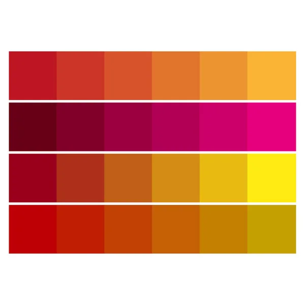 Abstrakt Orange Röd Palett Pastell Färgstark Bakgrund Vektorillustration Lagerbild Eps — Stock vektor