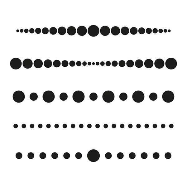Lignes Pointillées Modèle Géométrique Illustration Vectorielle Image Stock Spe — Image vectorielle