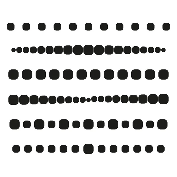 Lignes Pointillées Modèle Géométrique Illustration Vectorielle Image Stock Spe — Image vectorielle