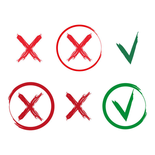 Крест клещей. значок с зеленым крестом. Векторная иллюстрация. Изображение акции. EPS 10.