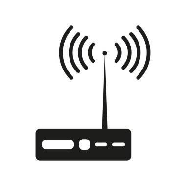 Bilgisayar teknolojisi kavramı. İnternet iletişimi. Vektör çizimi. Stok görüntüsü. EPS 10.