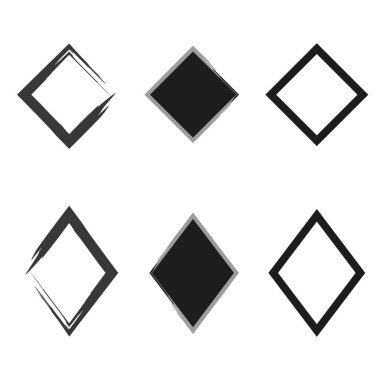 eşkenar dörtgenleri fırçala. Soyut geometrik tasarım. Vektör çizimi. Hisse senedi. EPS 10.