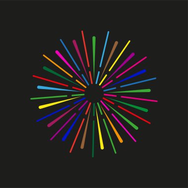 Renkli damlalar. Kutlama geçmişi. Vektör çizimi. Hisse senedi. EPS 10.