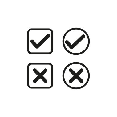 Keneler simgeleri çarpıştırır. Çapraz. Grafik elementi. Vektör çizimi. EPS 10.