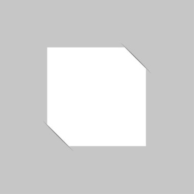 Paper cut layout template. Paper cut style. Vector illustration. EPS 10.