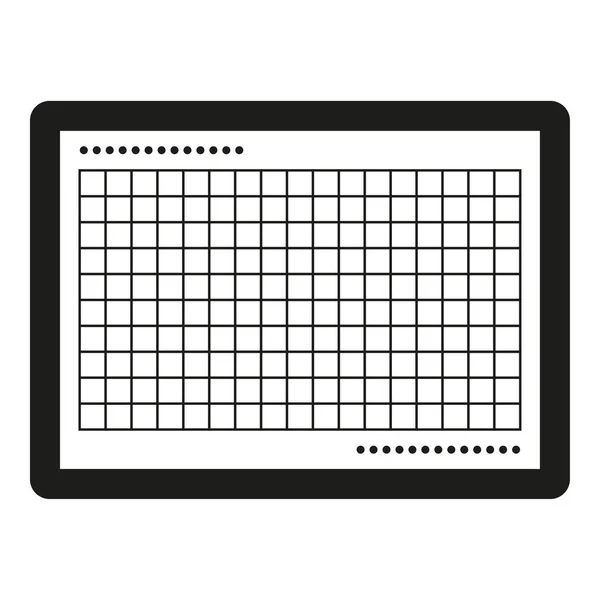 Squared Manuscript Vector School Notebook Background Vector Illustration Eps — Vettoriale Stock