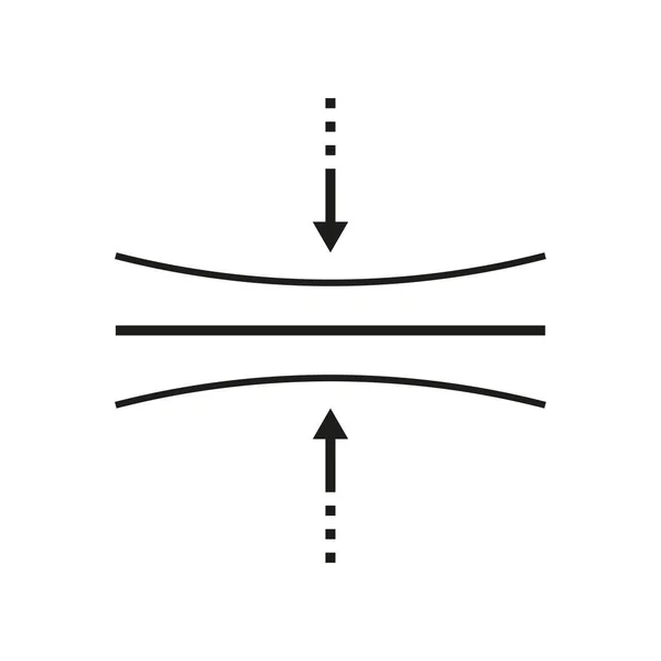 Elastisches Symbol Medizindesign Symbolbild Vektorillustration Eps — Stockvektor