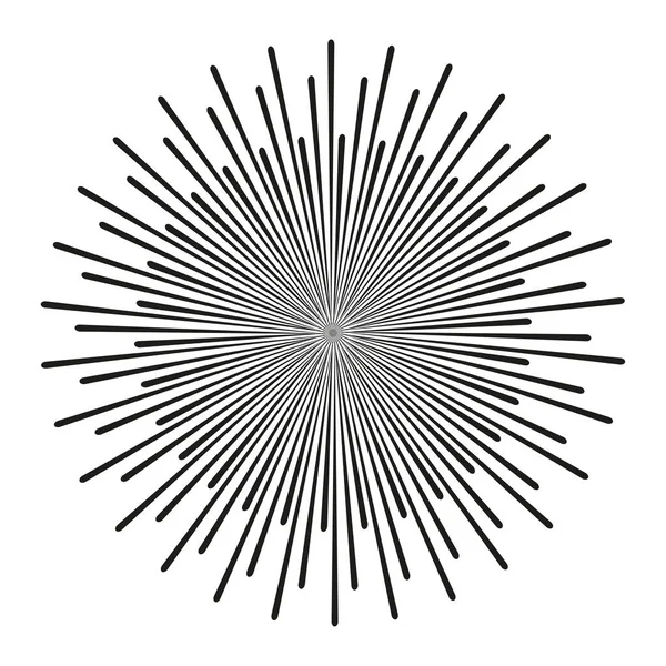 サークル線のアイコンをレトロなスタイルで 楽しいドットパターン ベクトルイラスト Eps — ストックベクタ