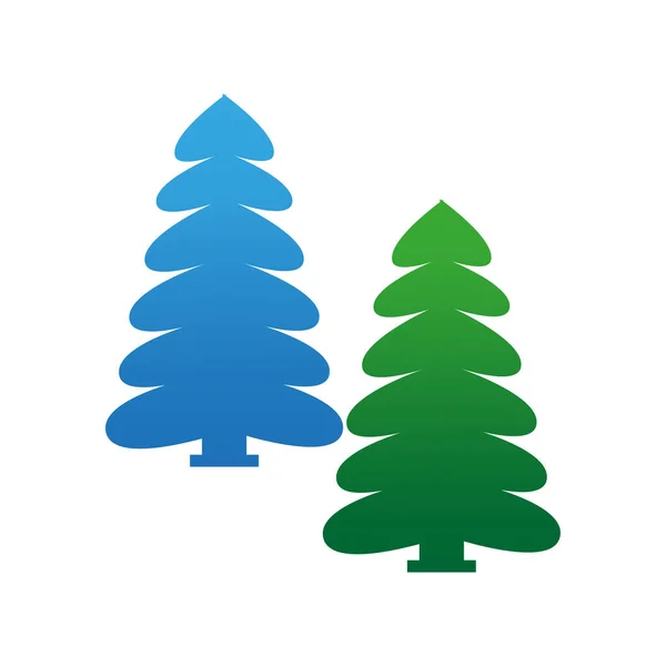 Αφηρημένη Μπλε Πράσινο Doodle Χριστούγεννα Για Σχεδιασμό Ταπετσαρίας Εικονογράφηση Διανύσματος — Διανυσματικό Αρχείο