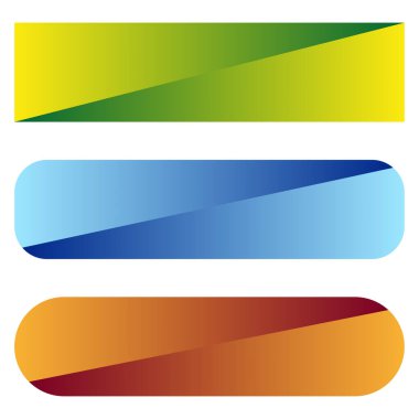 Dikdörtgen renkli plakalar. Dikdörtgen desen. Rengi değişmiş. Vektör çizimi. EPS 10.