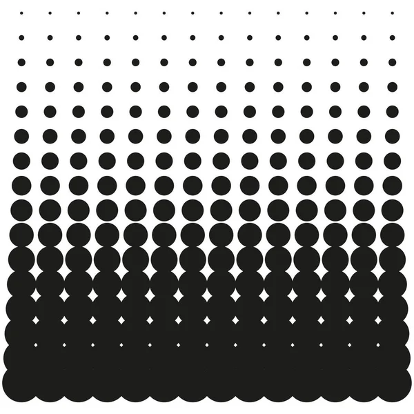 Point Dégradé Arrière Plan Rétro Effet Demi Teinte Rétro Pixel — Image vectorielle